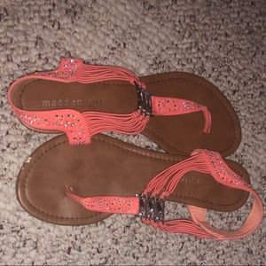 Coral Sandals